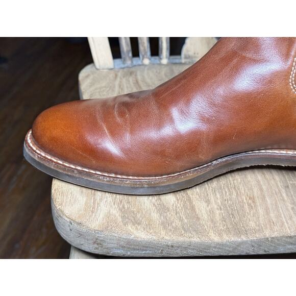 Ranch Road Boots Men’s 13 E (Wide) Brown Leather Chelsea Boots | Made in Spain main image 4